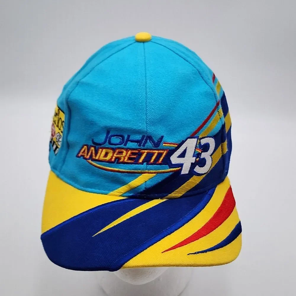 John Andretti 43 Vintage Cheerios‎ Dodge Multi Color Racing Hat Men's Hat